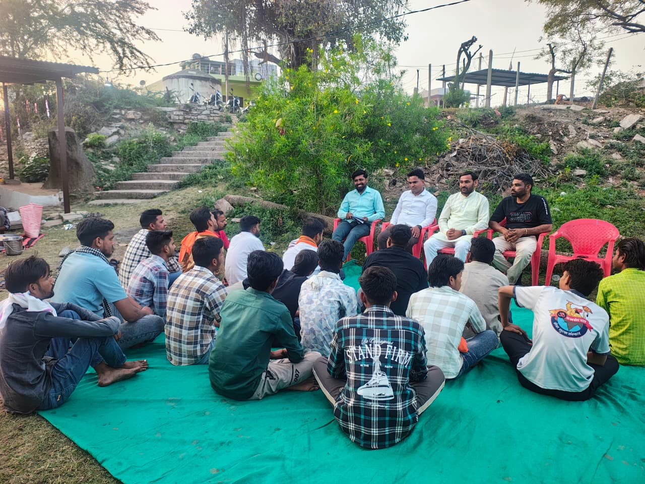 VHP की हिंडोली प्रखंड बैठक बड़ोदिया गांव में सम्पन्न , आगामी राम जन्मोत्सव को लेकर विस्तार हुई  चर्चा