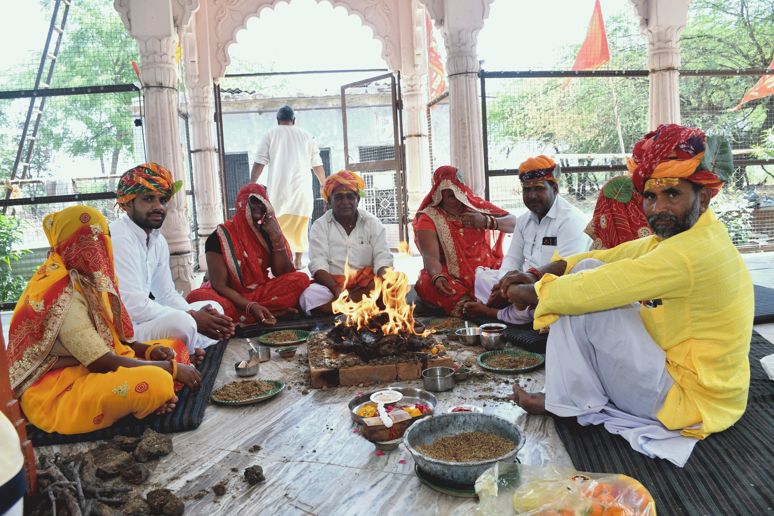 नव दिवसीय रामायण पाठ का हवन-यज्ञ के साथ भव्य समापन